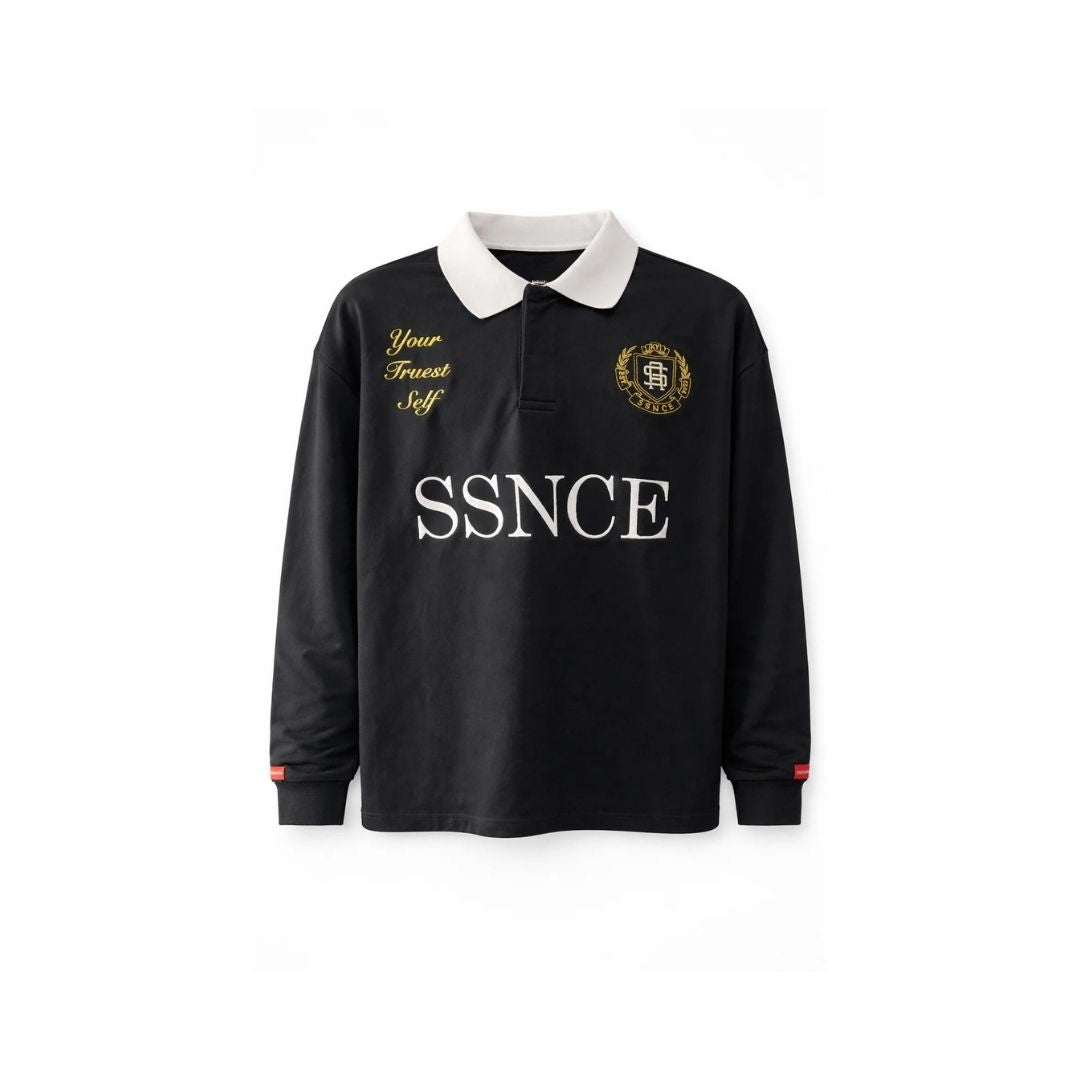 Iconic Rugby Polo - Black