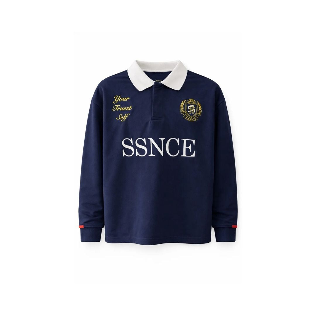 Iconic Rugby Polo - Navy