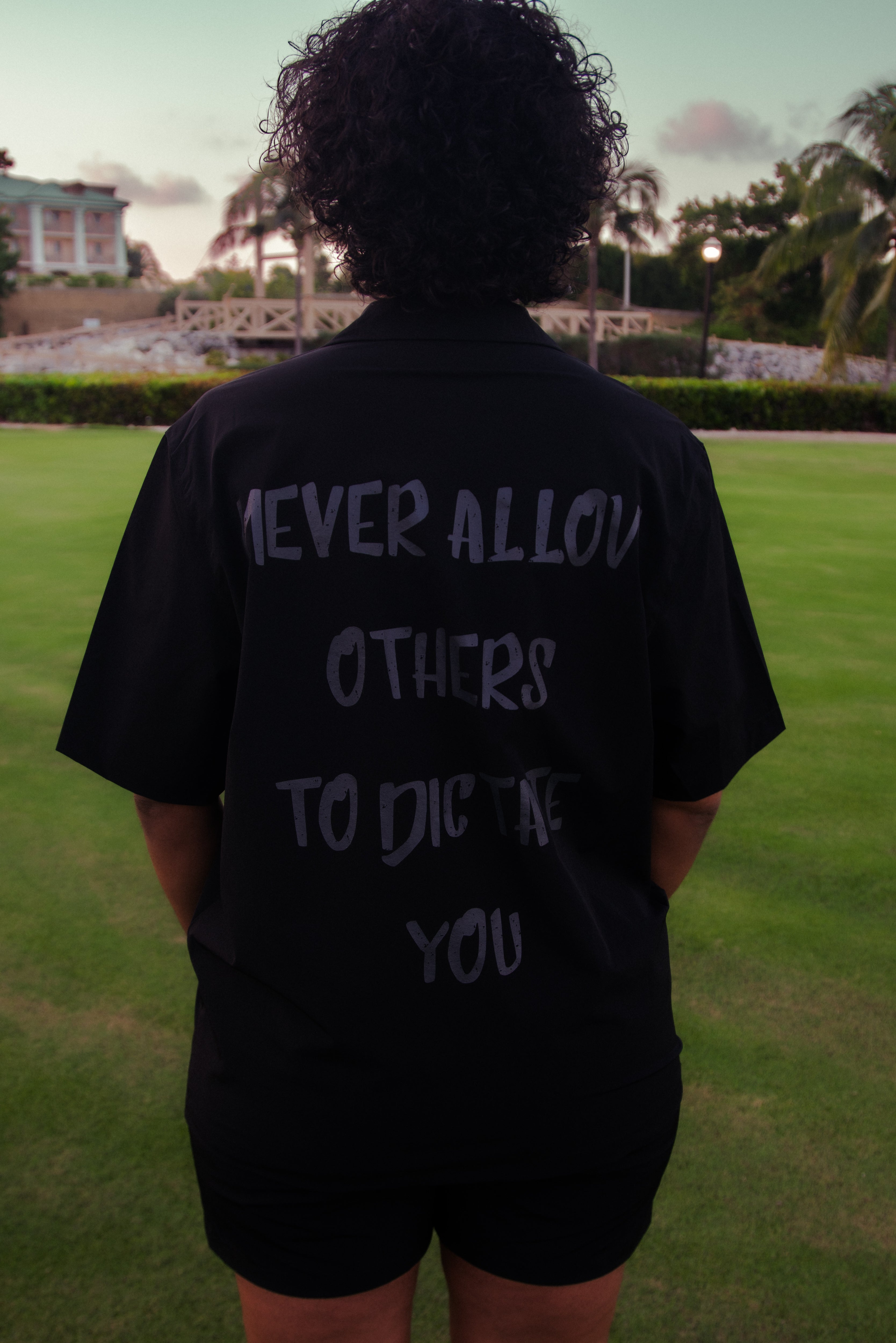 Statement Button-Up - Blackout