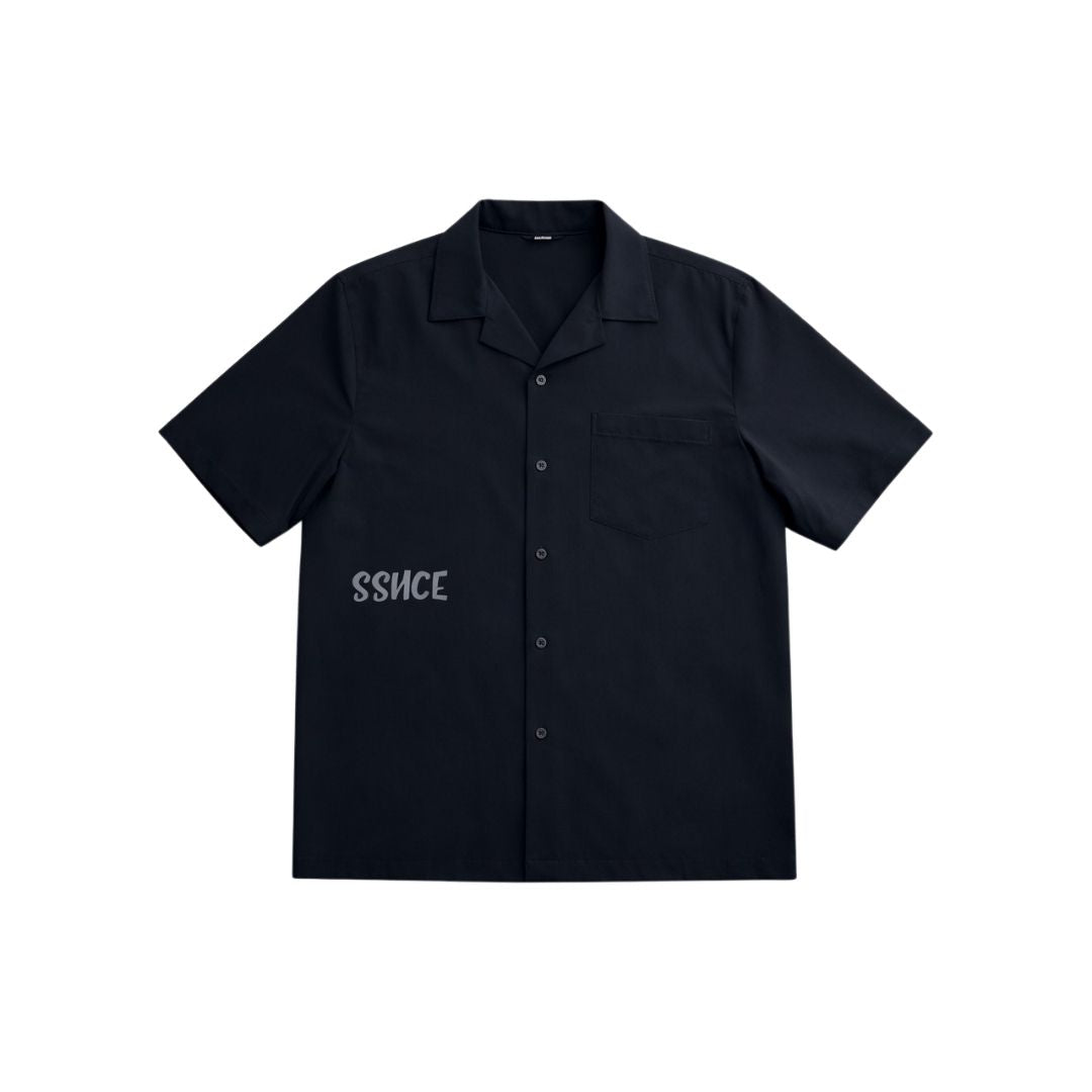 Statement Button-Up - Blackout