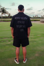 Statement Nylon Shorts - Blackout