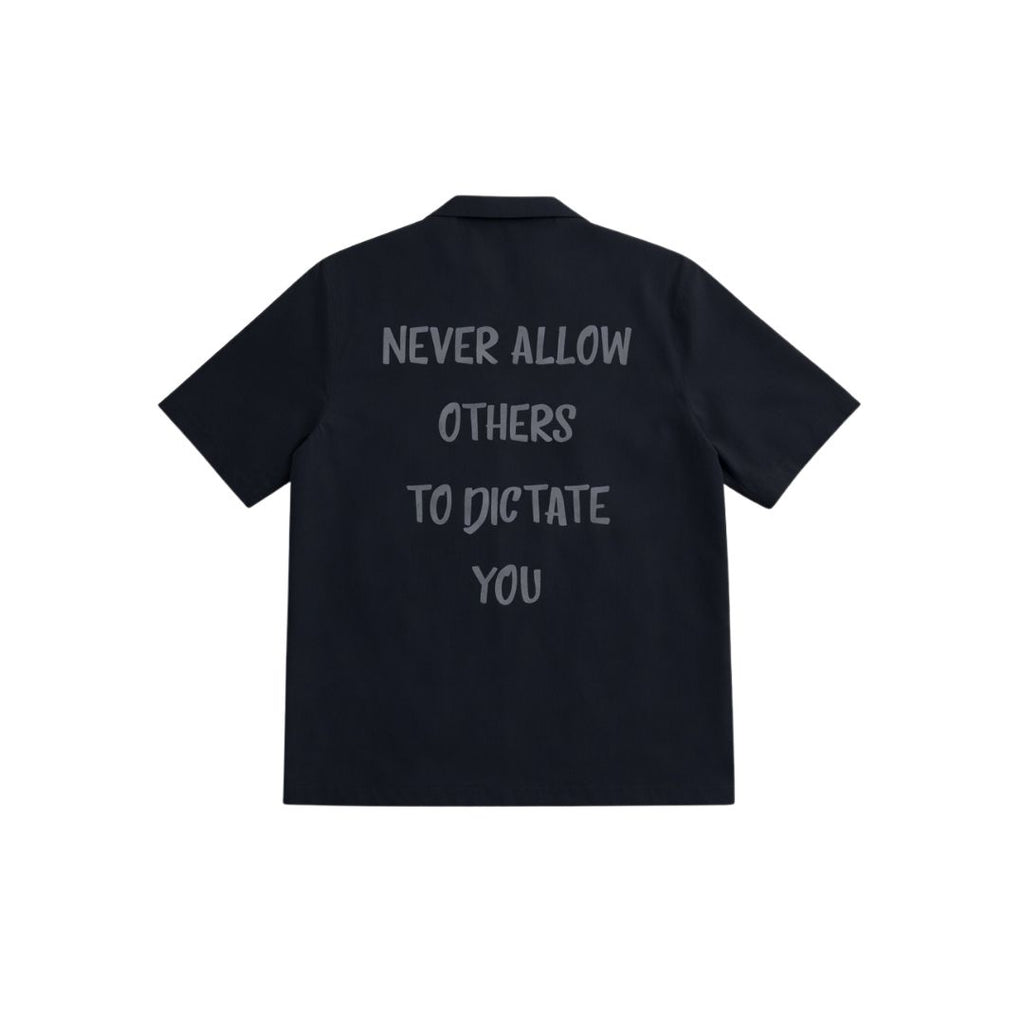 Statement Button-Up - Blackout