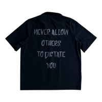 Statement Button-Up - Blackout