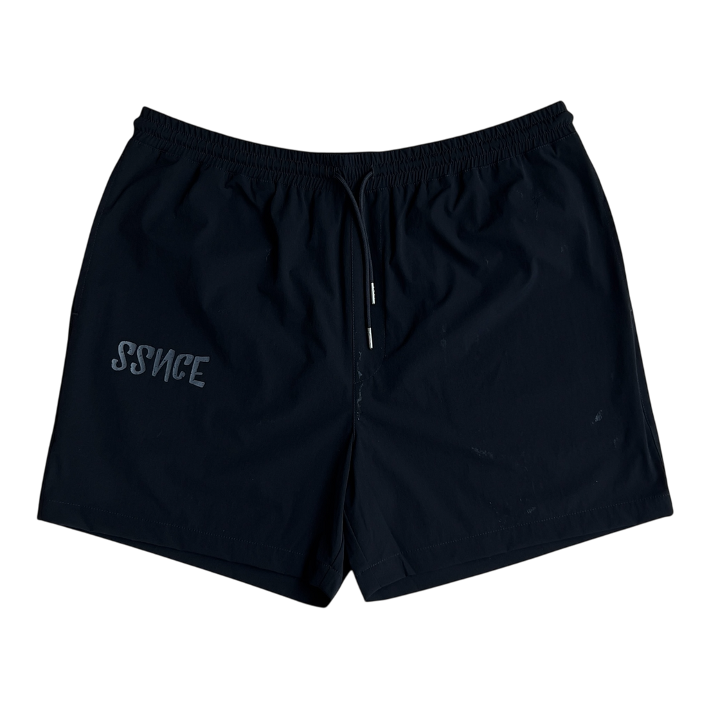 Statement Nylon Shorts - Blackout