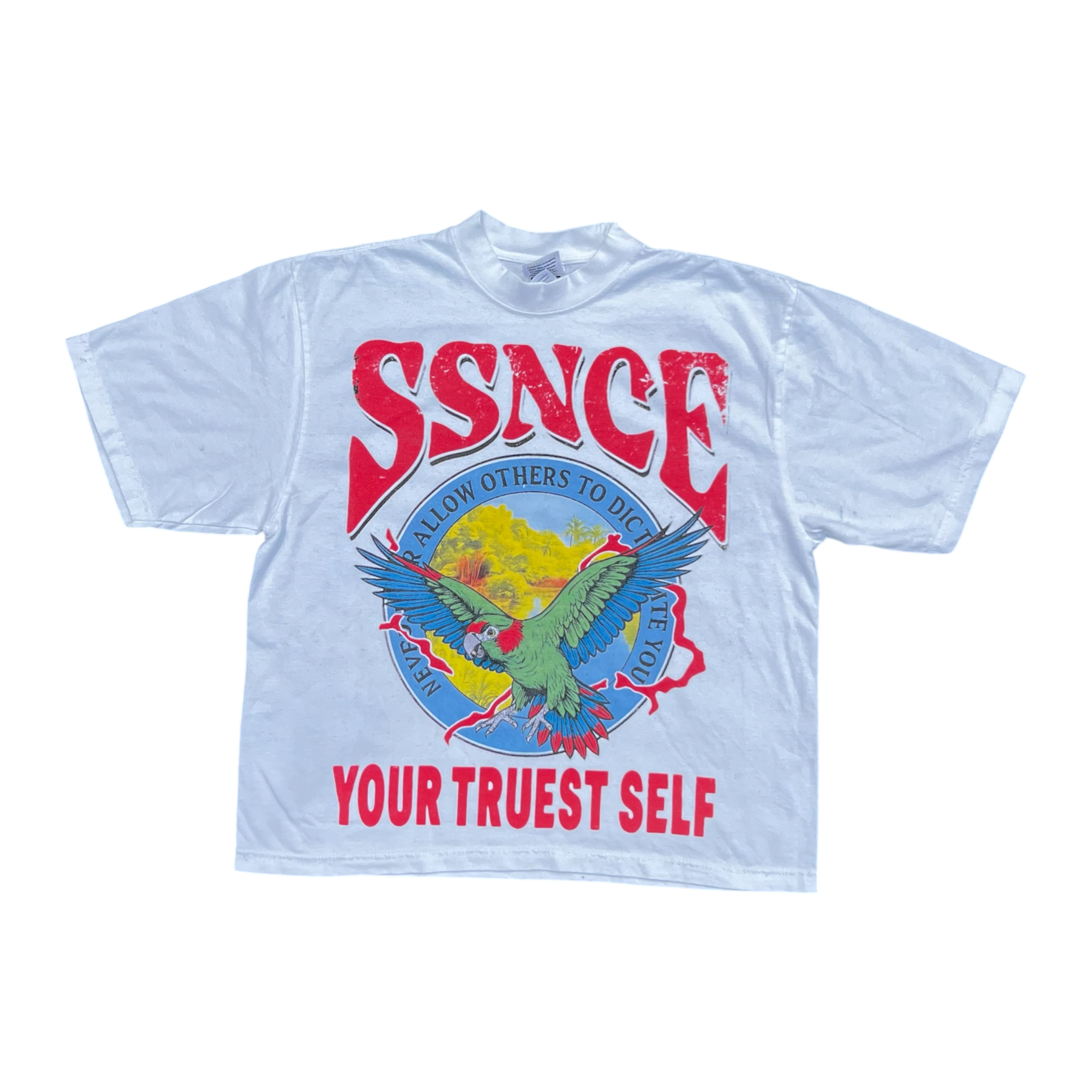 Cayflight Box Tee - White